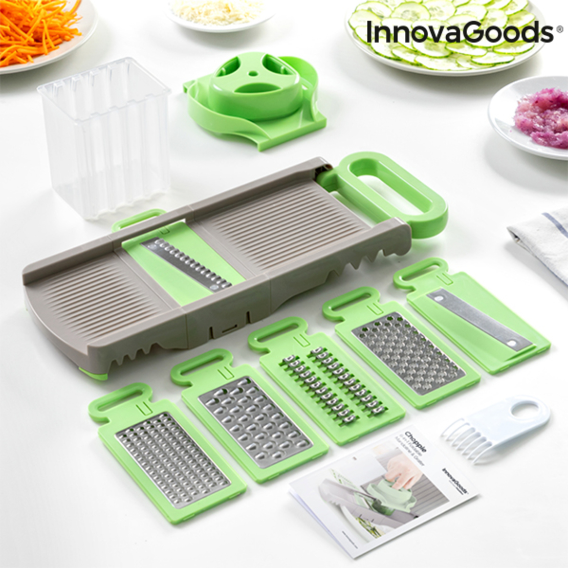 Сгъваем Мандолин Ренде 6 в 1 Choppie InnovaGoods