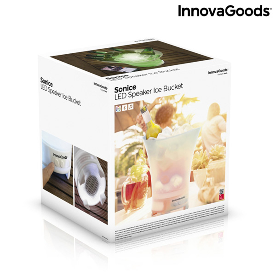 LED кофичка за лед с презареждаща се колона Sonice InnovaGoods