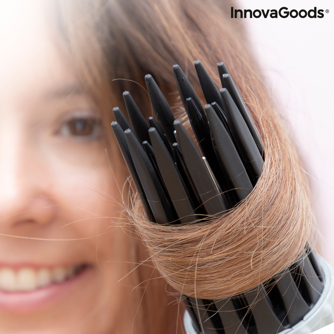 Сешоар, стайлър и преса за коса 3-в-1 Dryple InnovaGoods 550 W