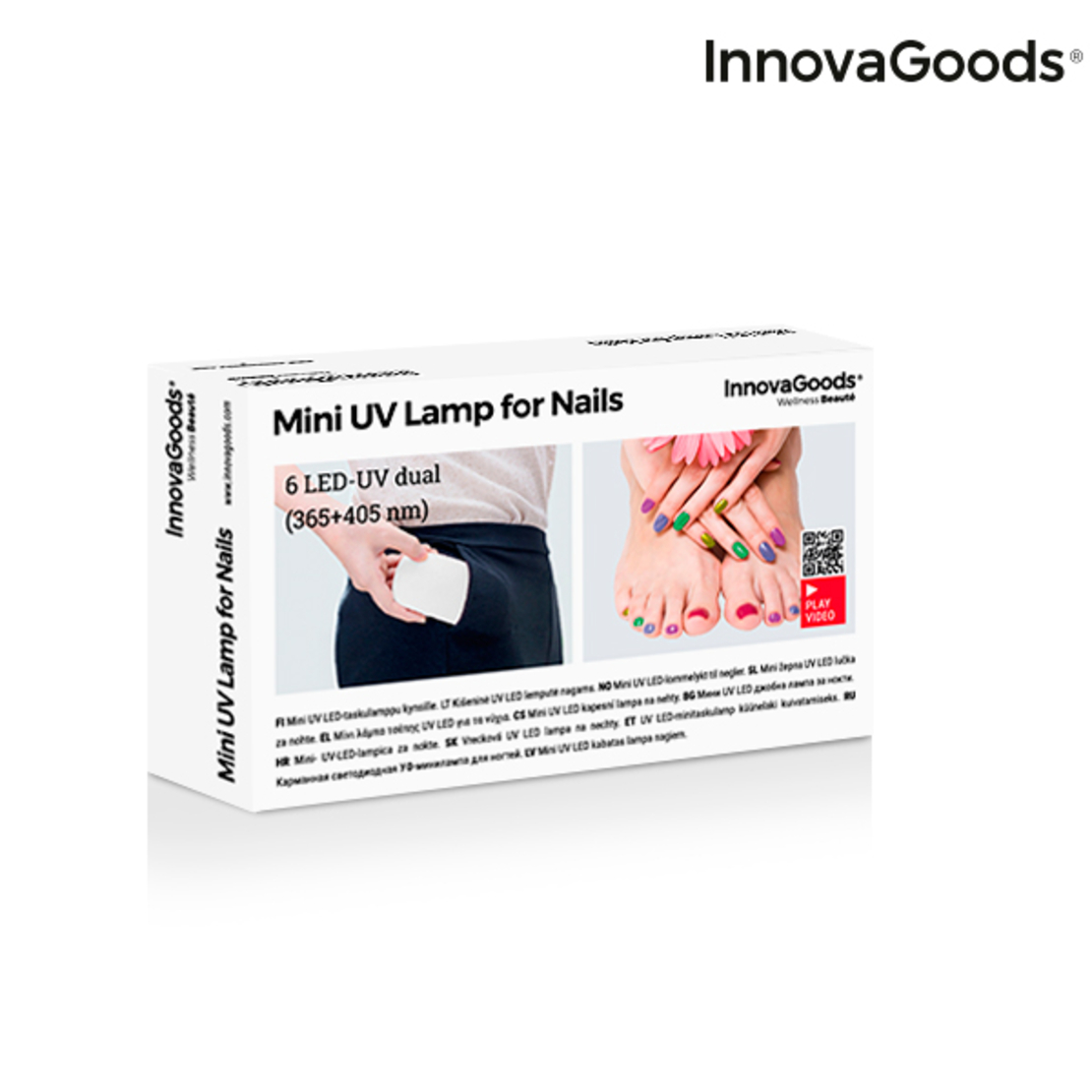 LED UV Лампа за Нокти Pocket InnovaGoods