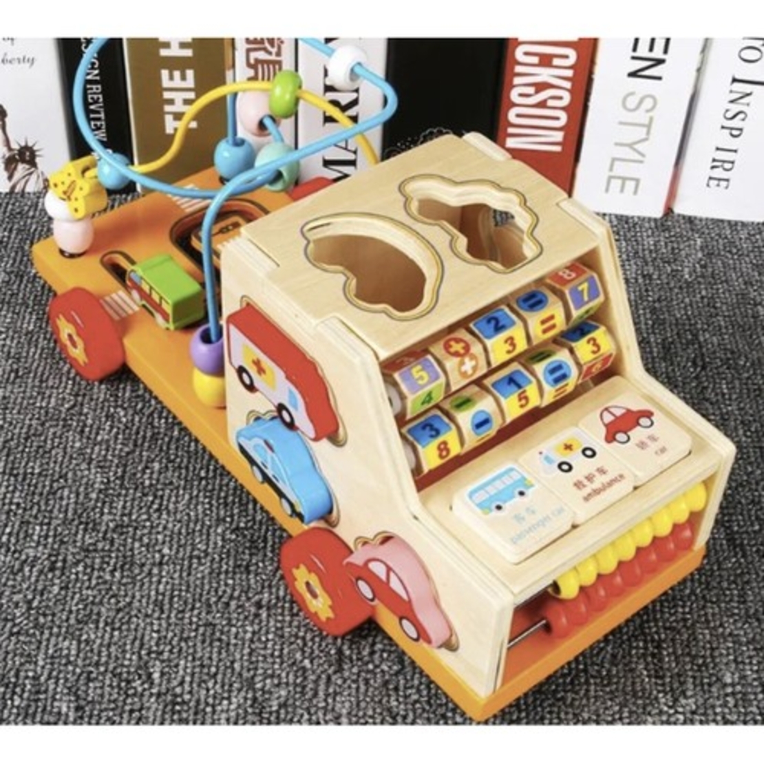 Дървена игра камион  7в1 Kruzzel 22652