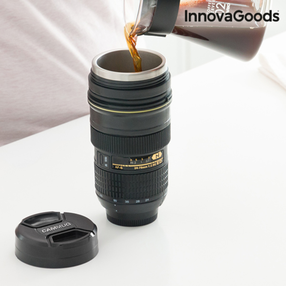 Термо Чаша с Капак InnovaGoods