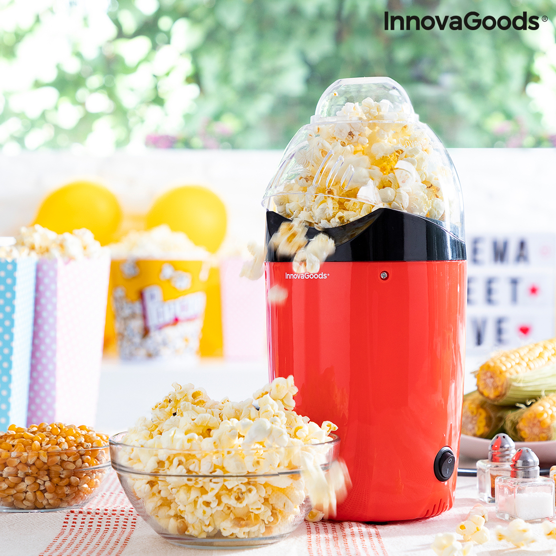Машина за Пуканки с Горещ Въздух Popcot InnovaGoods