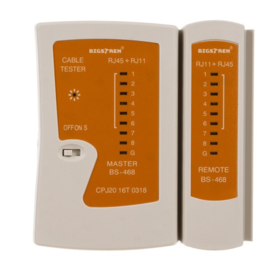 Тестови кабел RJ45/RJ11 Bigstren 22166