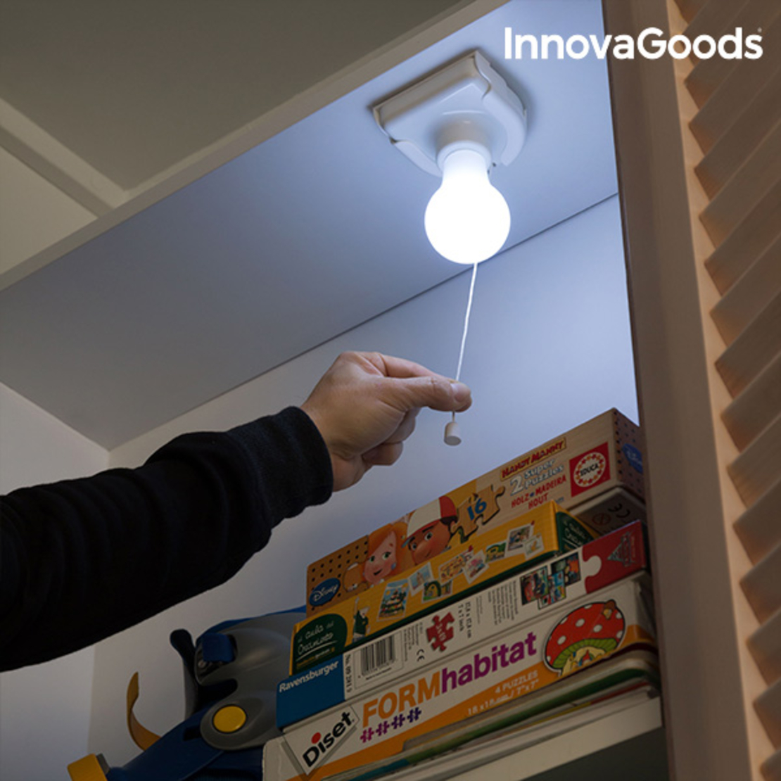 Преносима LED Крушка InnovaGoods