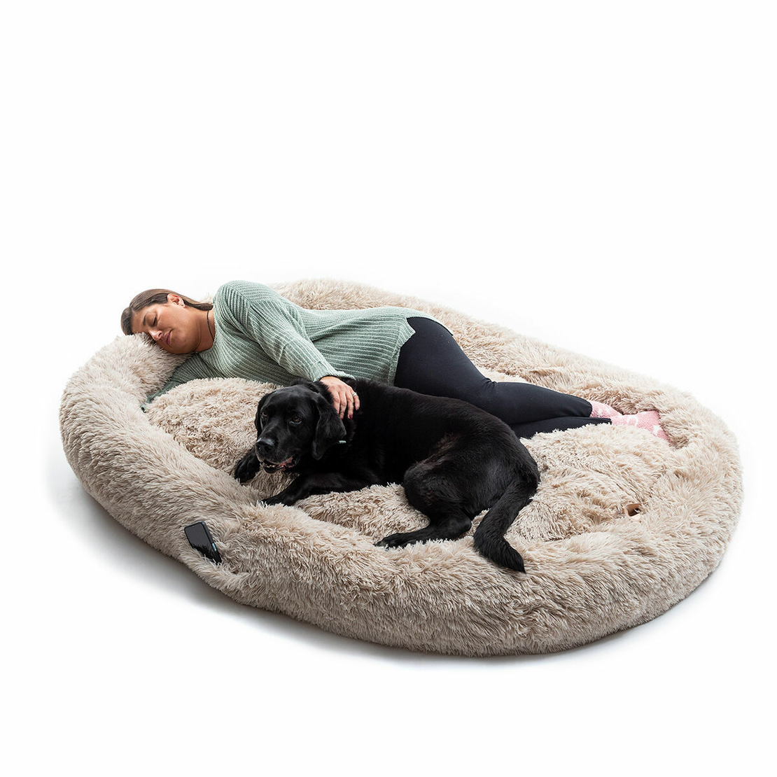 Антистресово легло за домашни любимци и хора Cloft InnovaGoods XXL Beige