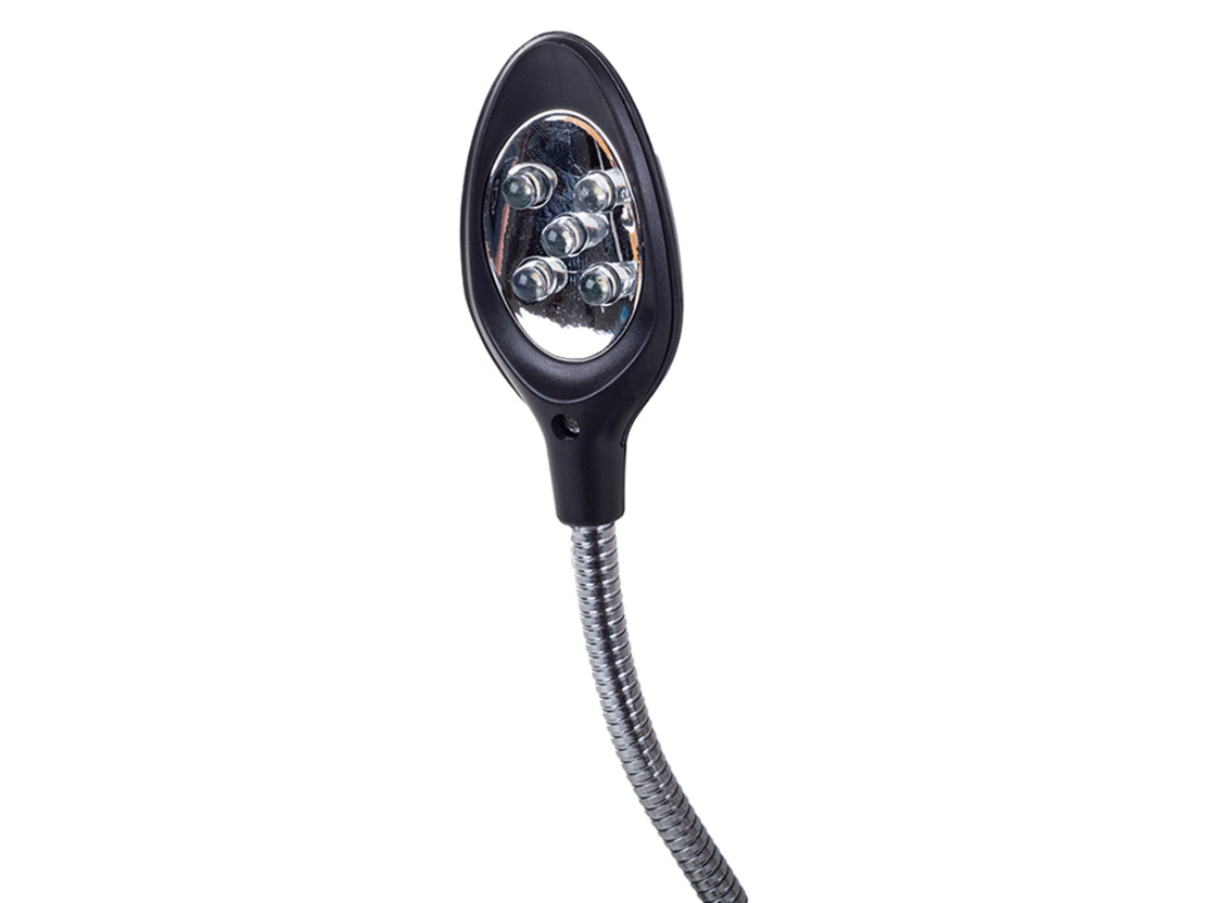 Трета ръка лупа 5 led дръжка 2.5x 90mm запояване