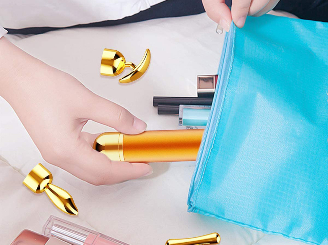 Vibrating Golden Bar Вибрационен масажор за лице