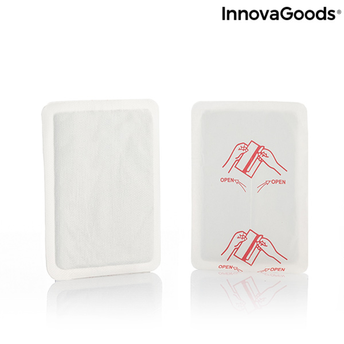 Лепилни подложки за загряване на тяло Hotpads InnovaGoods (опаковка от 4)