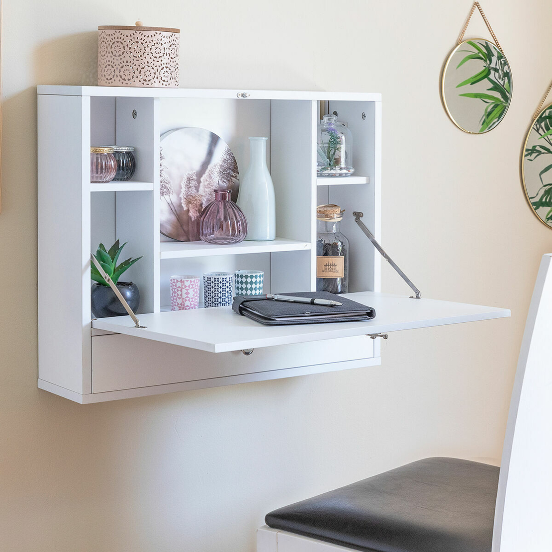 Сгъваемо Бюро за Стена Wadesk InnovaGoods