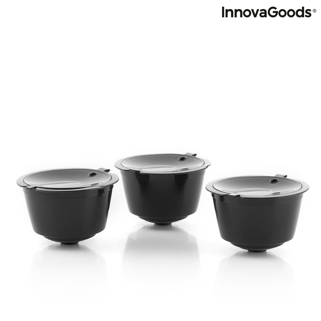 Комплект от 3 Kапсули Kафе за Mногократна Употреба Redol InnovaGoods