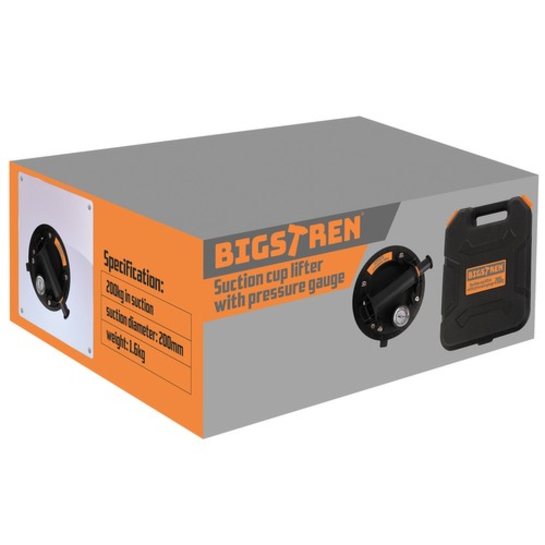 Вакуумна вендуза с помпа Bigstren 22479