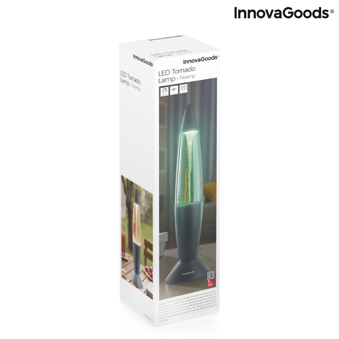 Лава лампа LED Торнадо Twamp InnovaGoods