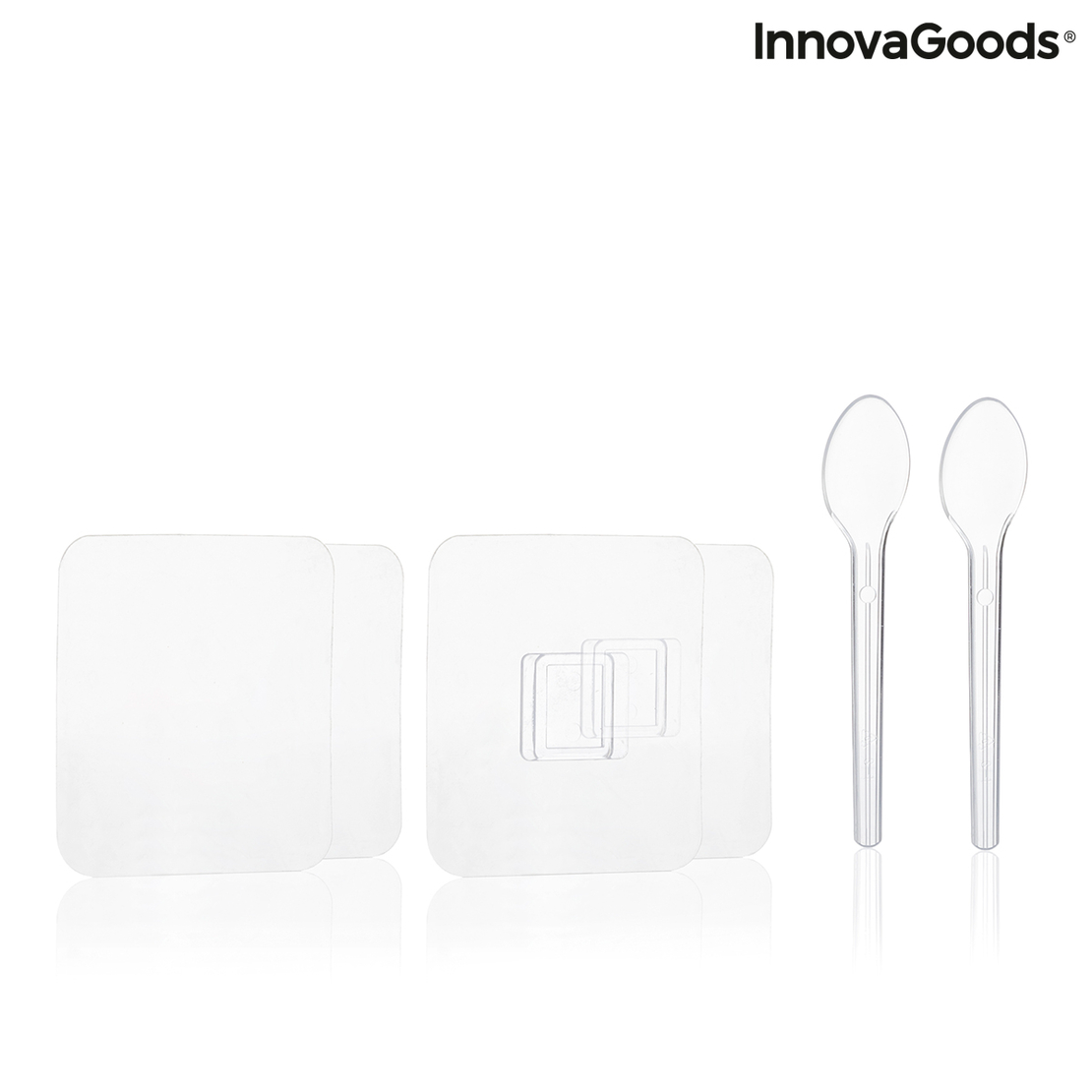 Подвижни Залепващи се Кухненски Контейнери Handstore InnovaGoods Опаковка от 2 единици