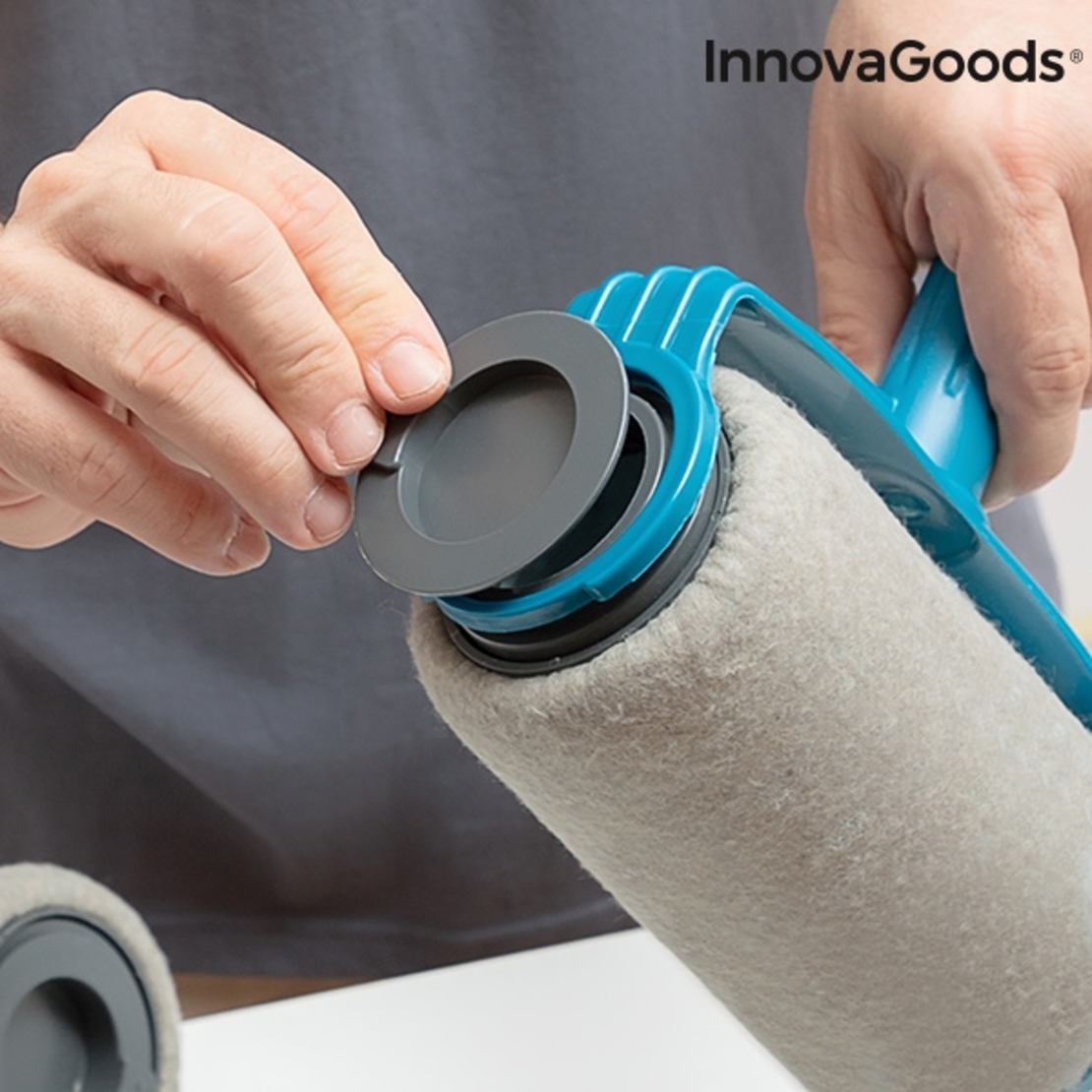 Комплект от Презареждащи Антикапкови Валяци за Боядисване Roll'n'paint InnovaGoods 5 части