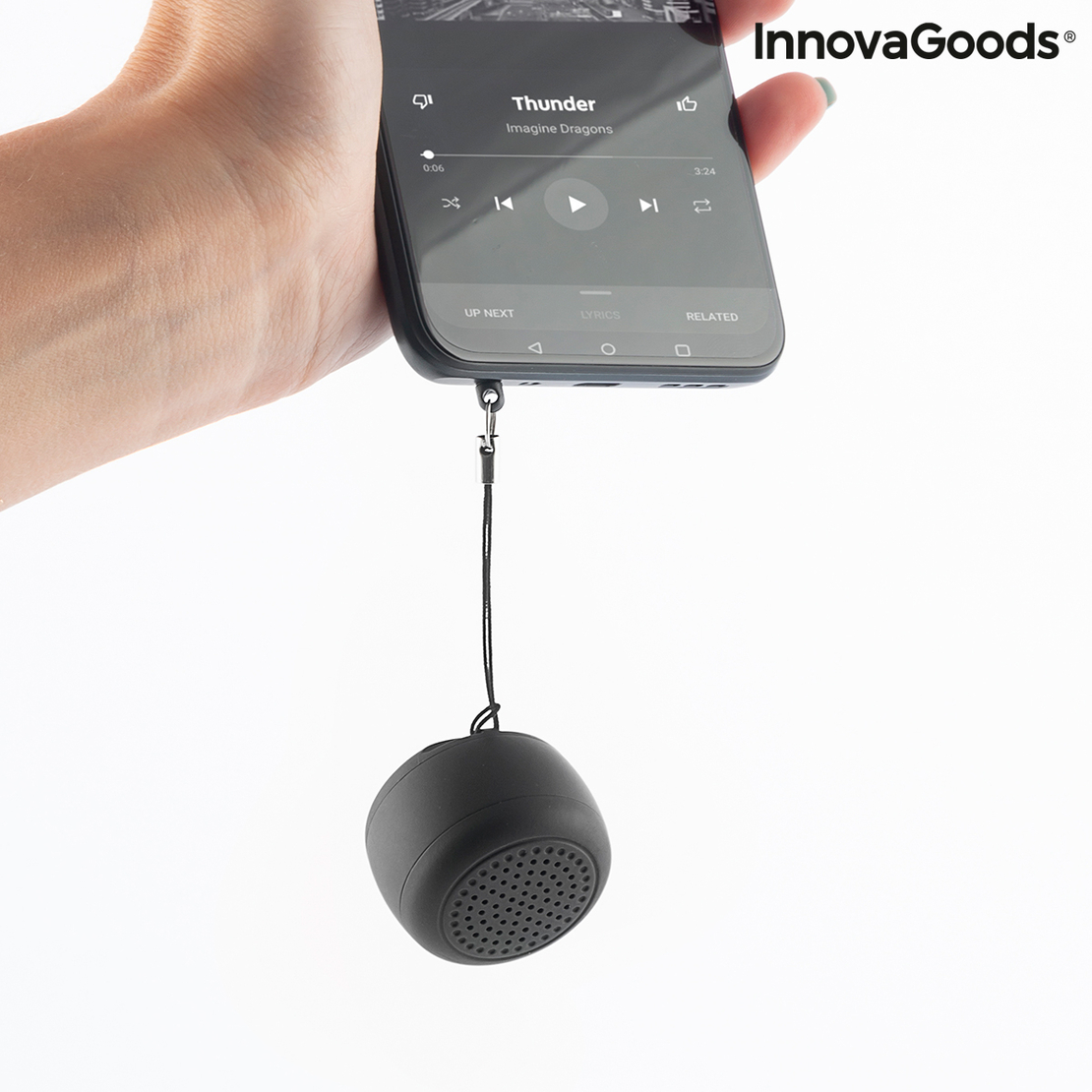 Мини Преносима Акумулаторна Безжична Тонколона Miund InnovaGoods