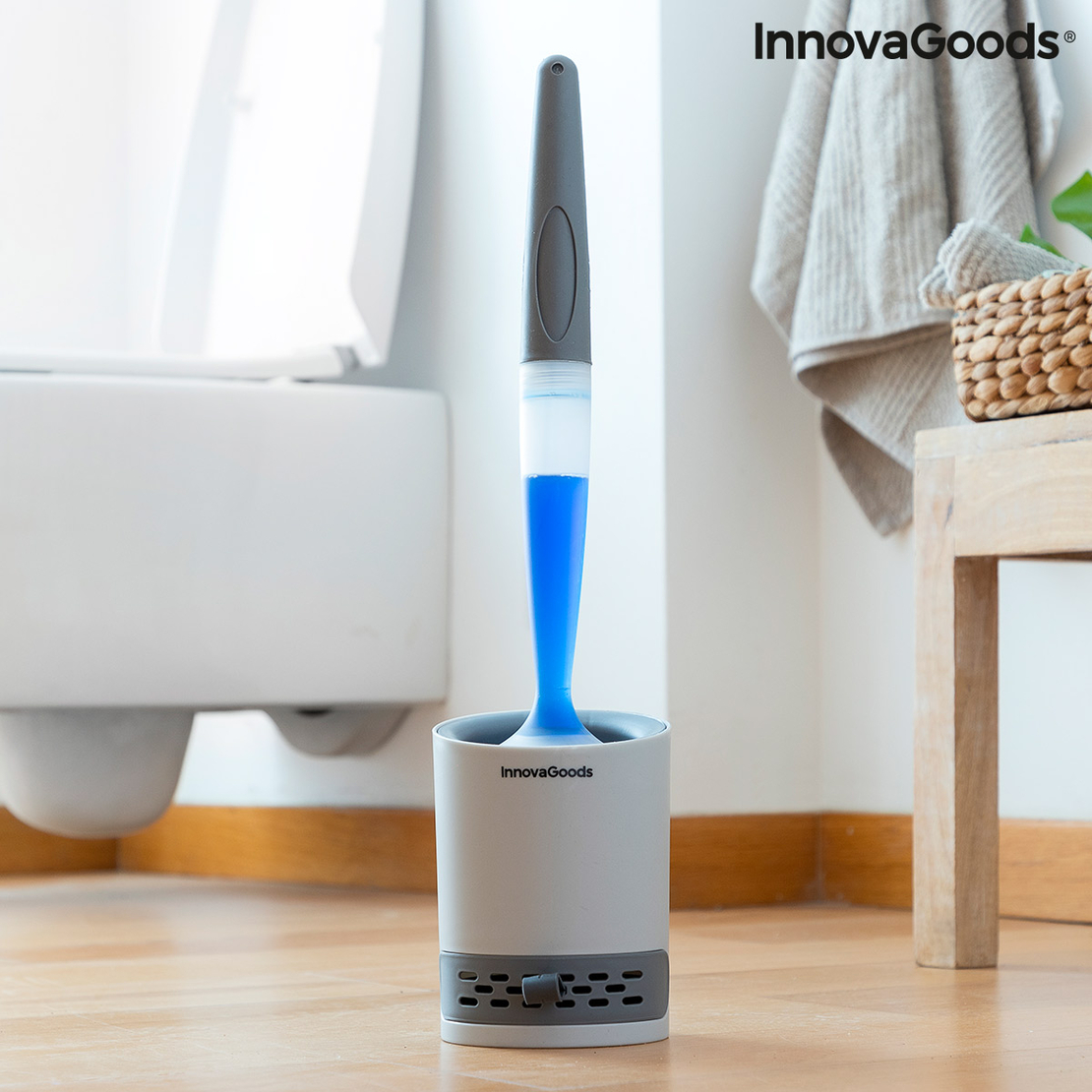 Четка за баня с дозатор за сапун Bruilet InnovaGoods