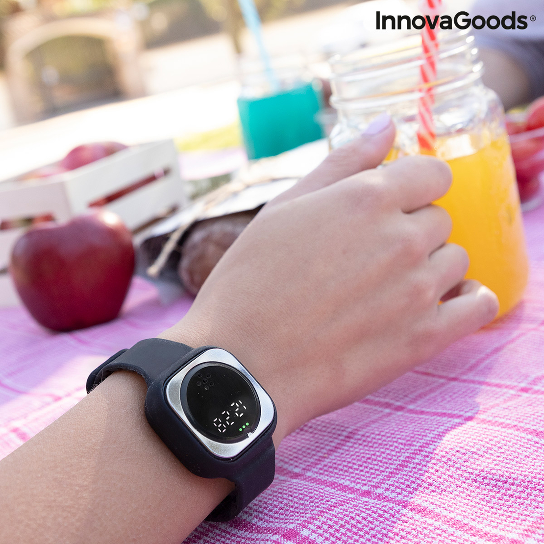 Ултразвуков Часовник против Комари Wristquitto InnovaGoods