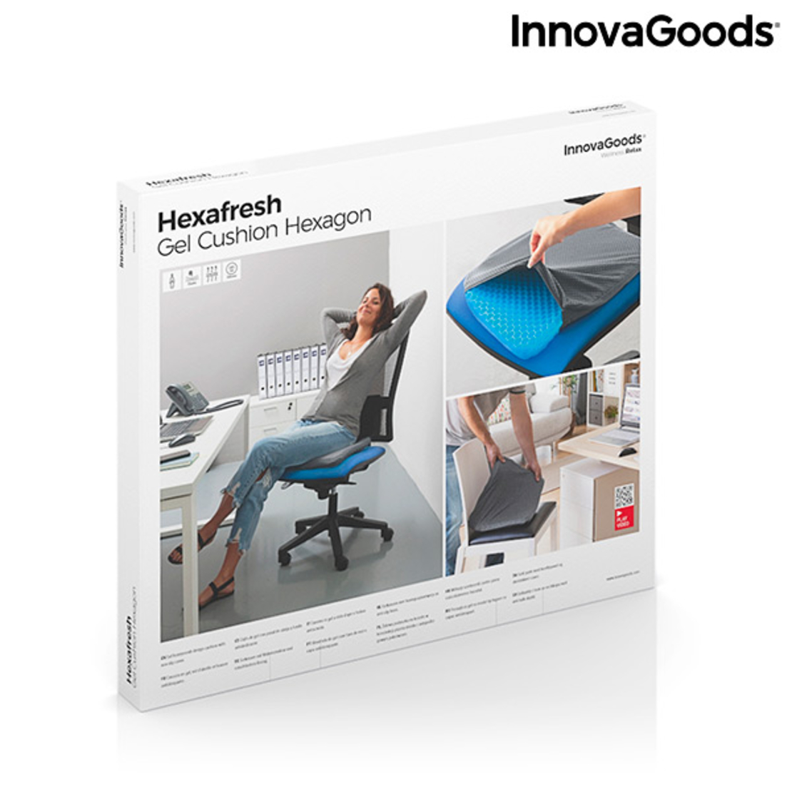 Силиконова Гел Възглавница Пчелна Пита Hexafresh InnovaGoods