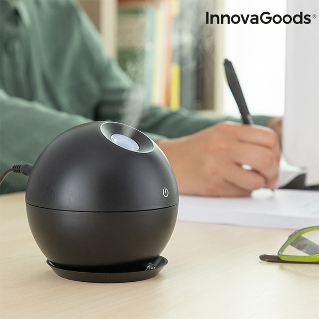 Мини Овлажнител Ароматизатор Black InnovaGoods