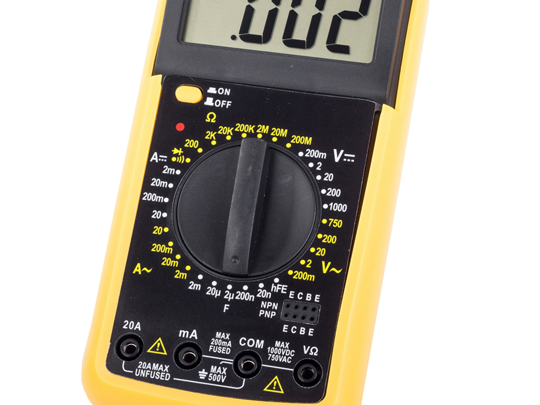 DT9205A Цифров LCD цифров токов мултицет