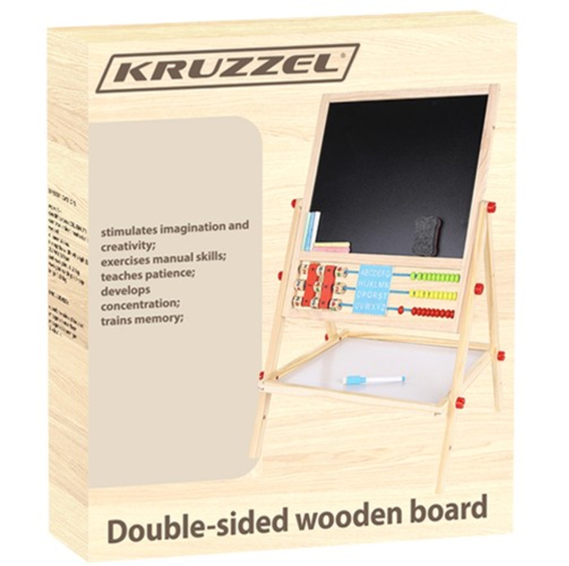 Двулицева дървена дъска Kruzzel 22472