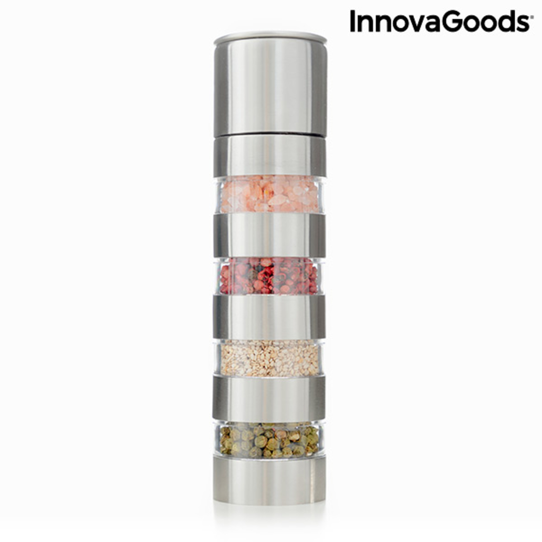 Мелница за Подправки 4 в 1 Millmix InnovaGoods