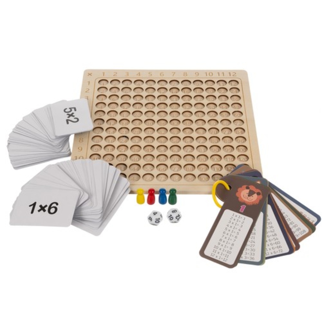 Таблица за умножение - настолна игра Kruzzel 24639