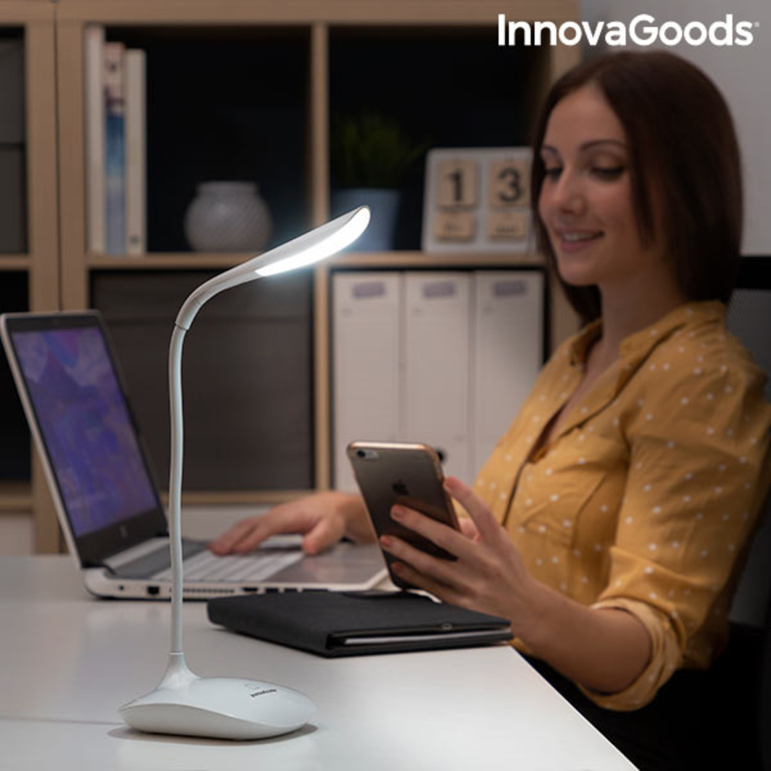 Презареждаща се Сенсорна LED Лампа за Маса Lum2Go InnovaGoods
