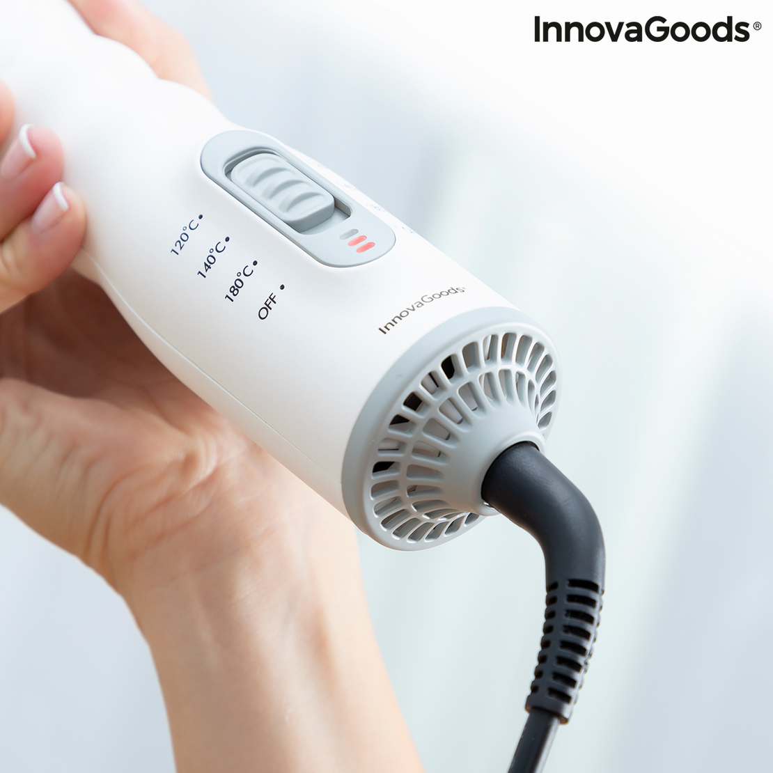 Сешоар, стайлър и преса за коса 3-в-1 Dryple InnovaGoods 550 W