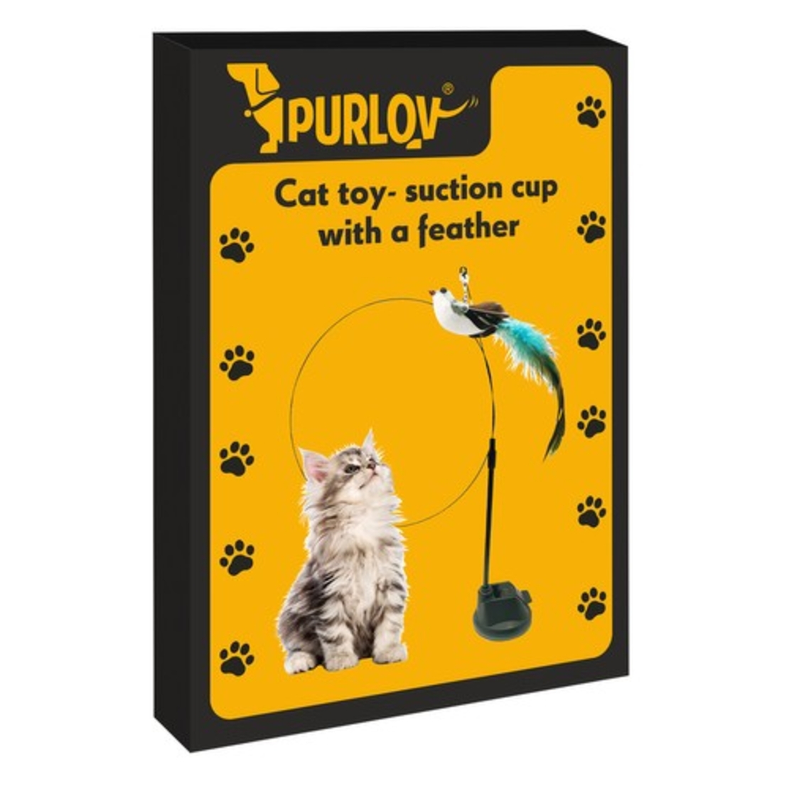 Играчка за котка с вендуза Purlov 22099