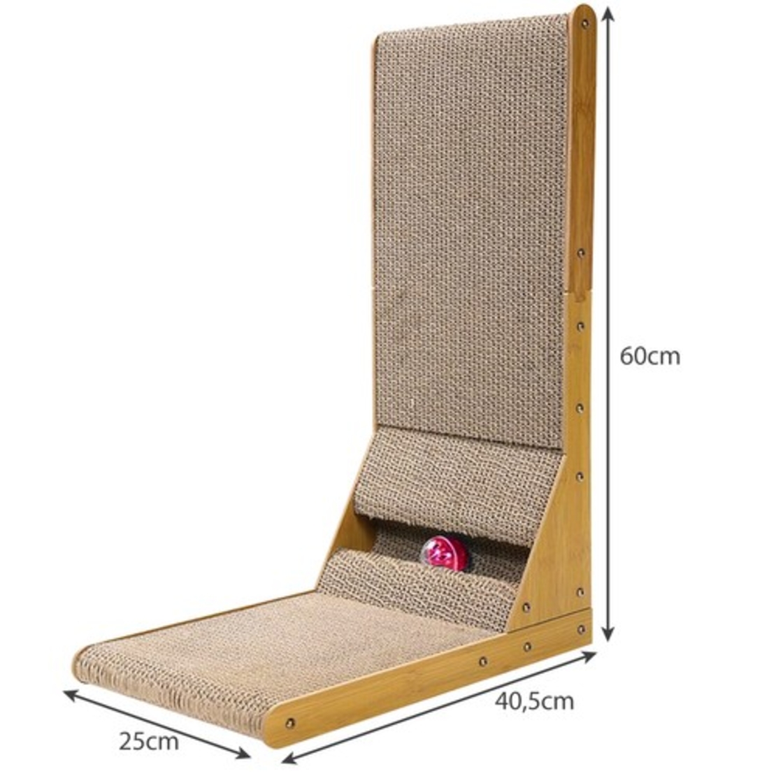 Ъглова драскалка за котки Purlov 22008