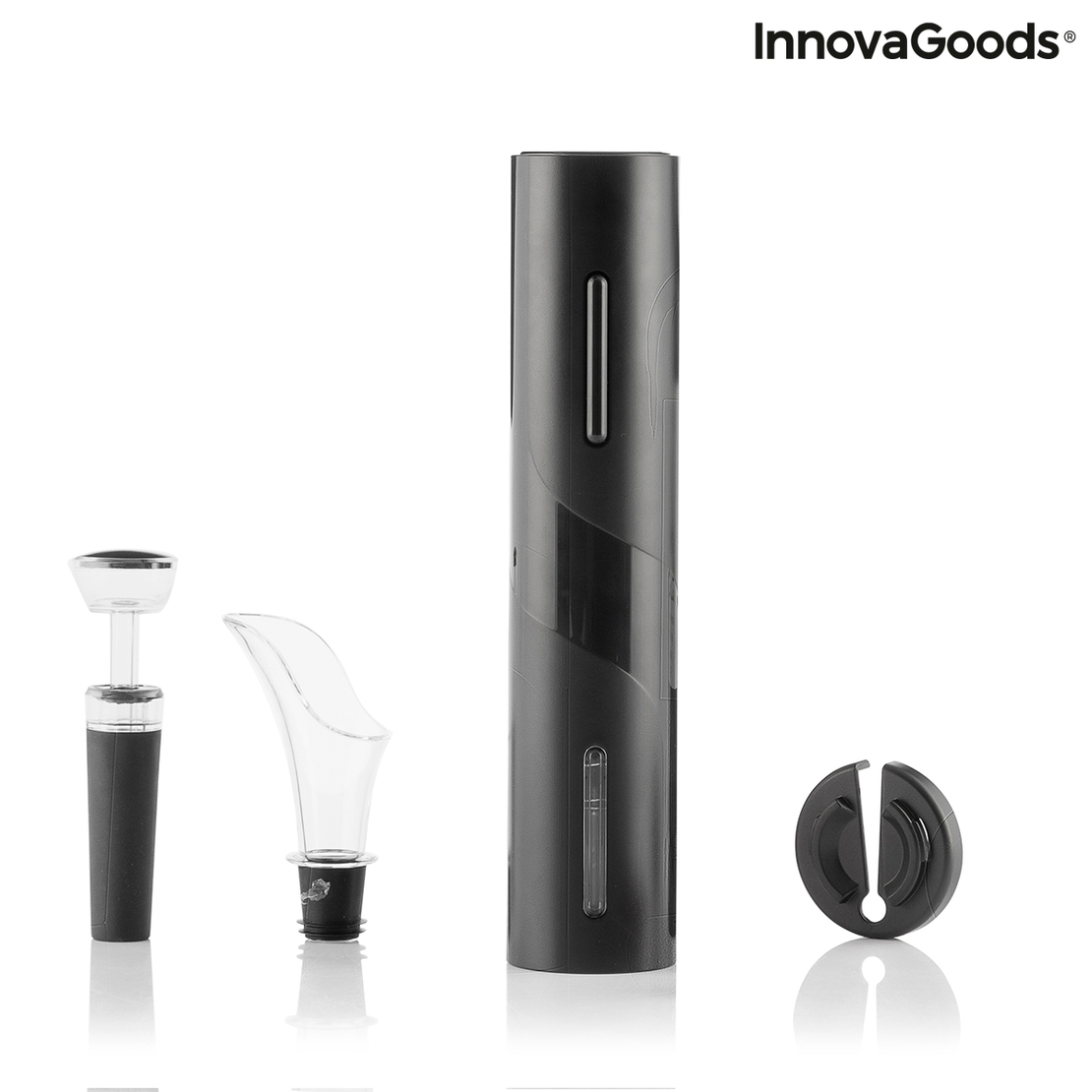 Електрически Тирбушон с Аксесоари за Вино Corking InnovaGoods
