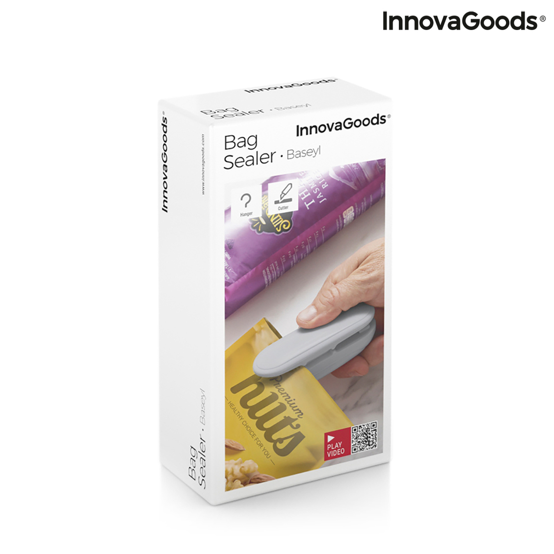 Уред за Запечатване на Торби с Нож и Закачалка Baseyl InnovaGoods
