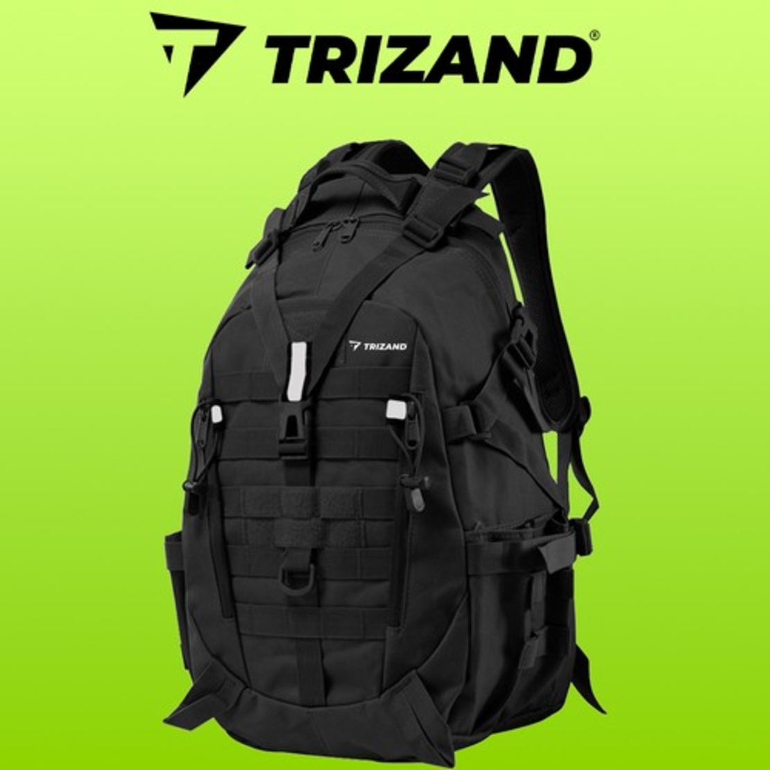Военна/туристическа раница Black Trizand 20534