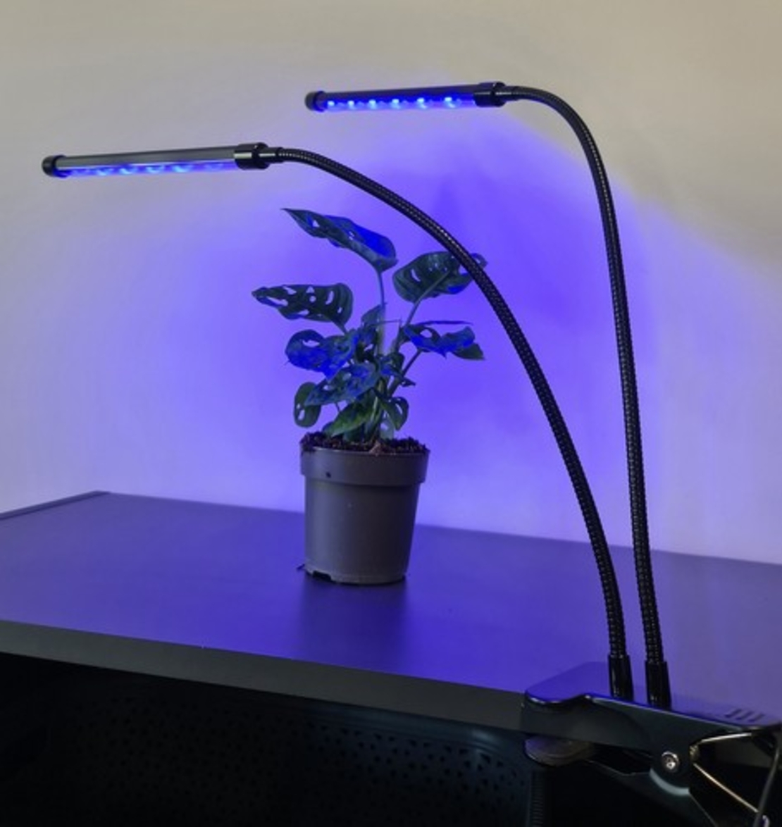 Лампа 20 LED 2 бр. за растежа на растенията Гардлов 19241