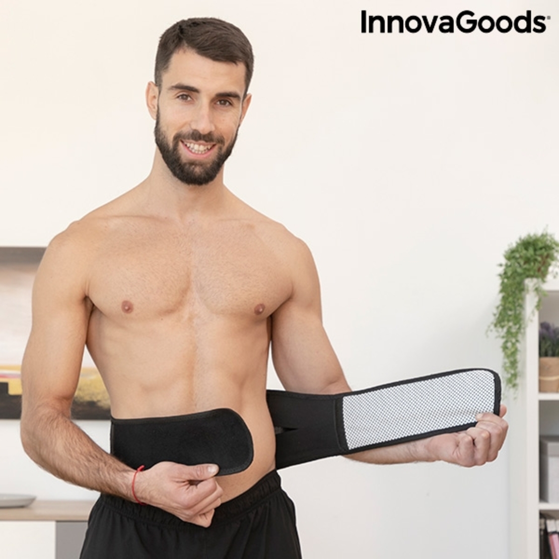 Термокорекционен Пояс с Турмалинови Магнити Tourmabelt InnovaGoods
