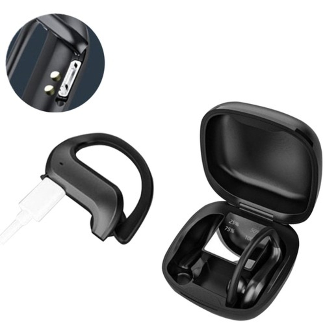 Безжични слушалки 5.0 с power bank 22592