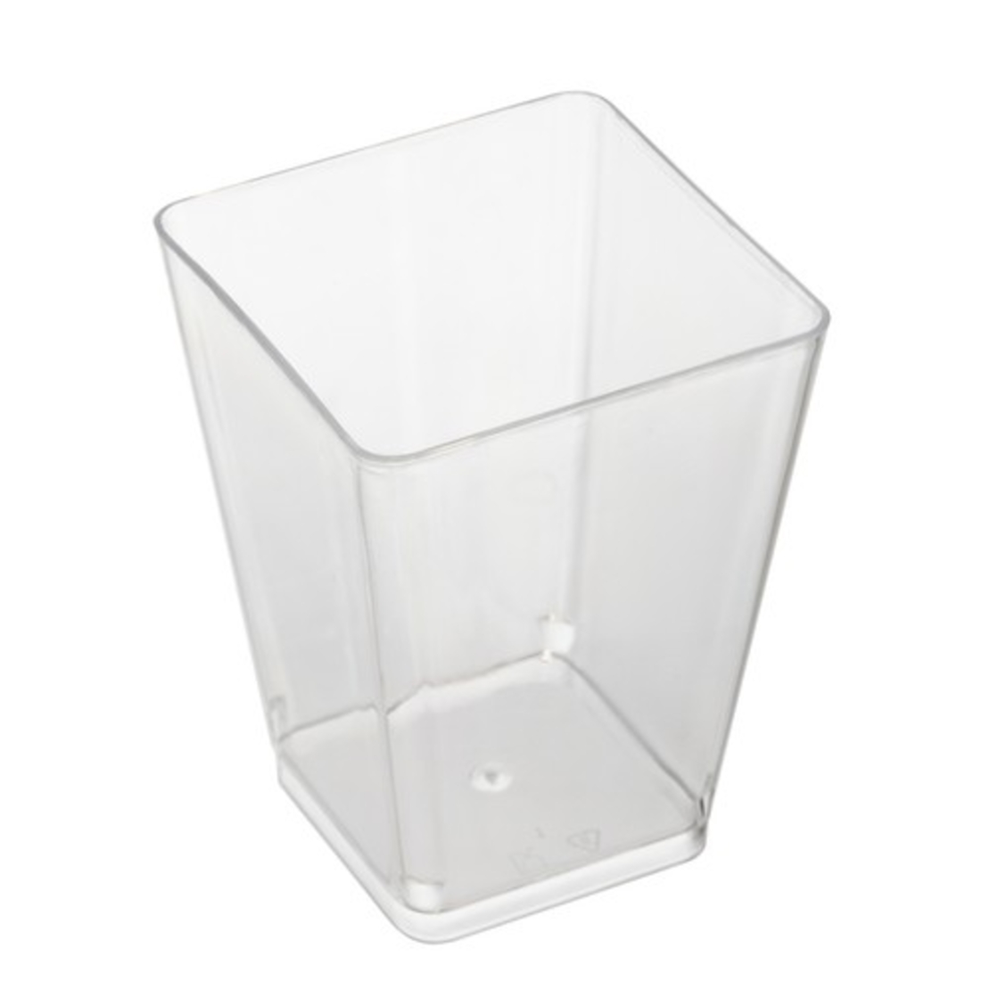 Квадратни чаши - 50 бр. 120 мл Ruhha 21164