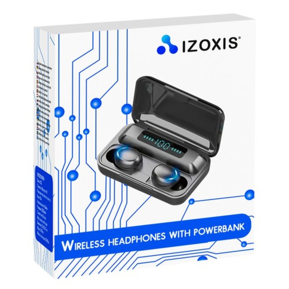 Безжични слушалки с power bank 23533