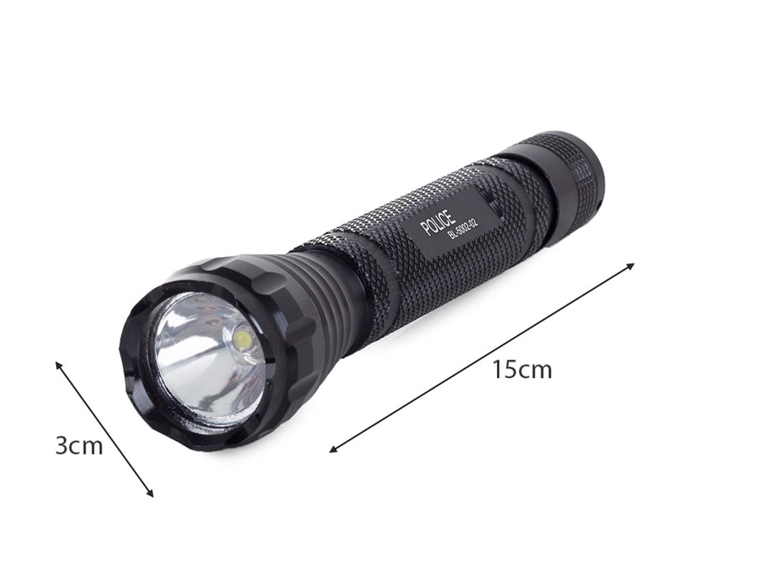 Тактическо фенерче Led 10w батериен шнур