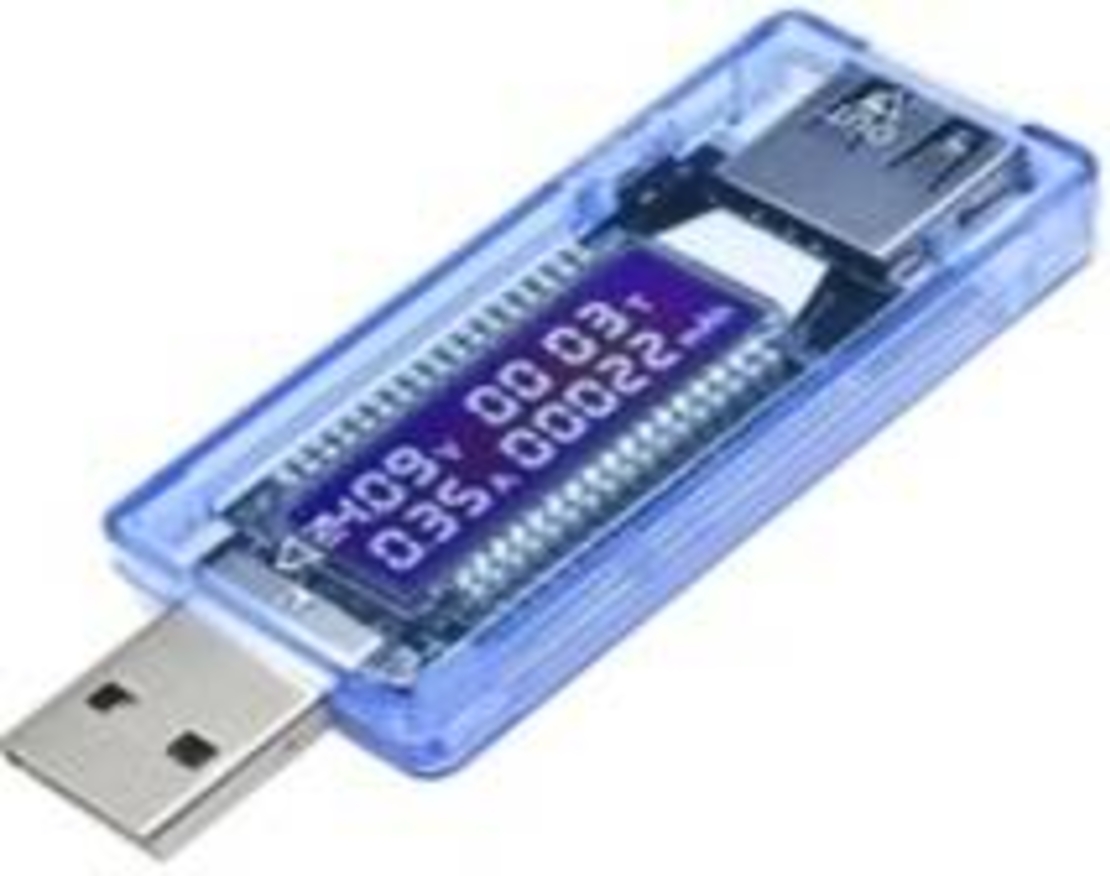 Волтметър usb амперметър тестер за напрежение
