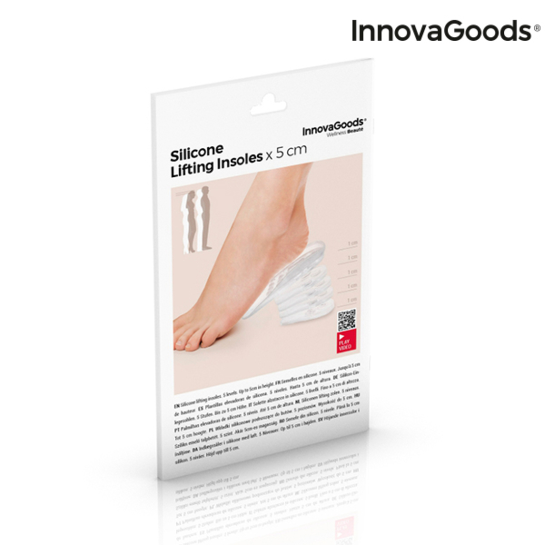 Повдигащи Силиконови Стелки х5 см InnovaGoods