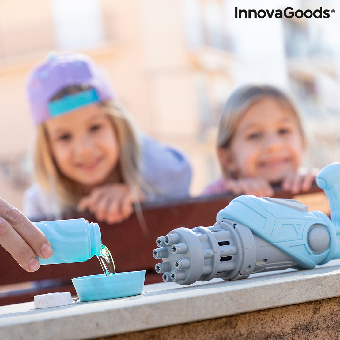 Пистолет за Сапунени Балончета Bubblig InnovaGoods
