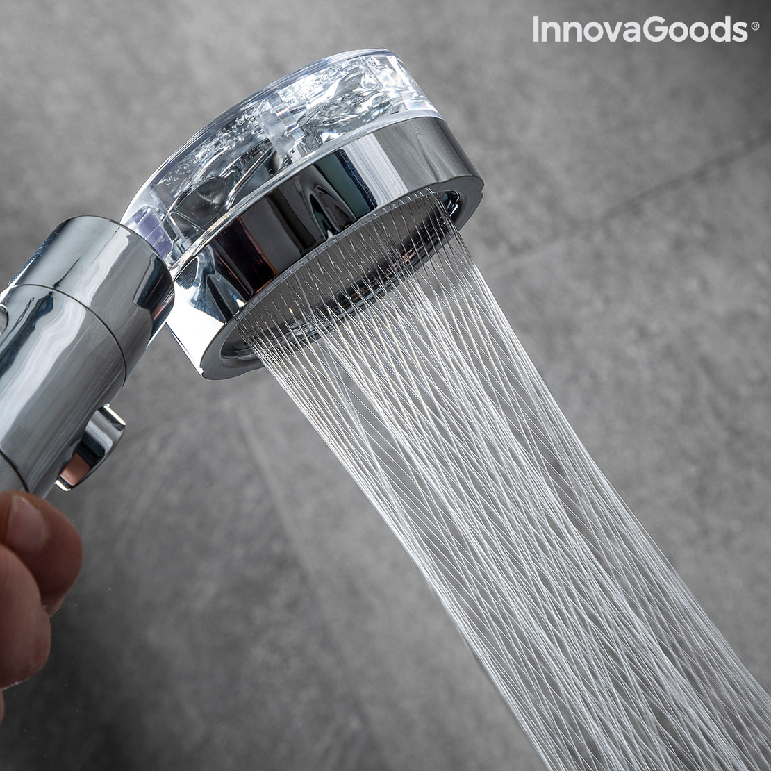Екодуш с Витло под Налягане и Пречистващ Филтър Heliwer InnovaGoods