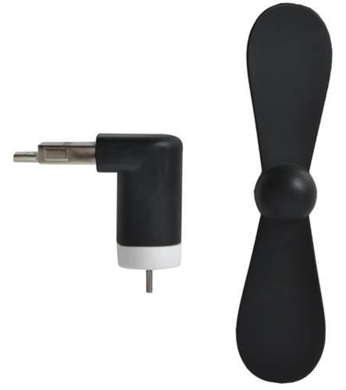 Черен микро USB вентилатор
