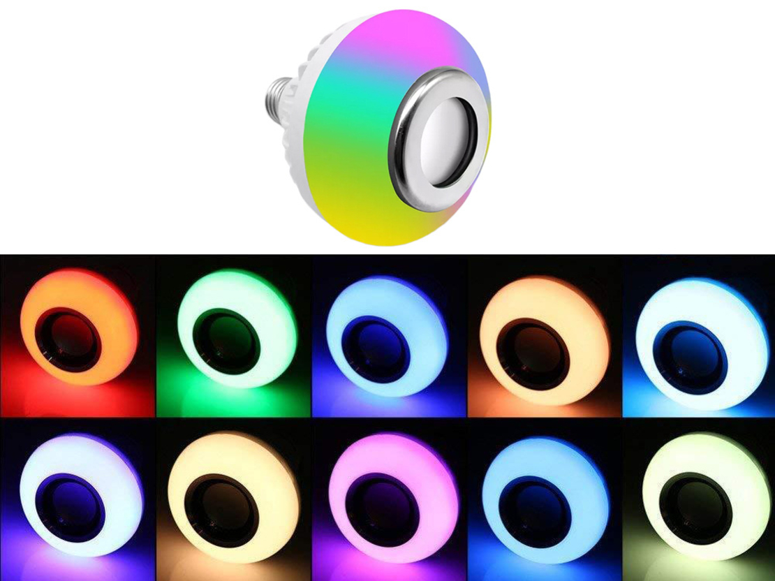 Цветно rgb led bluetooth дистанционно управление за високоговорител