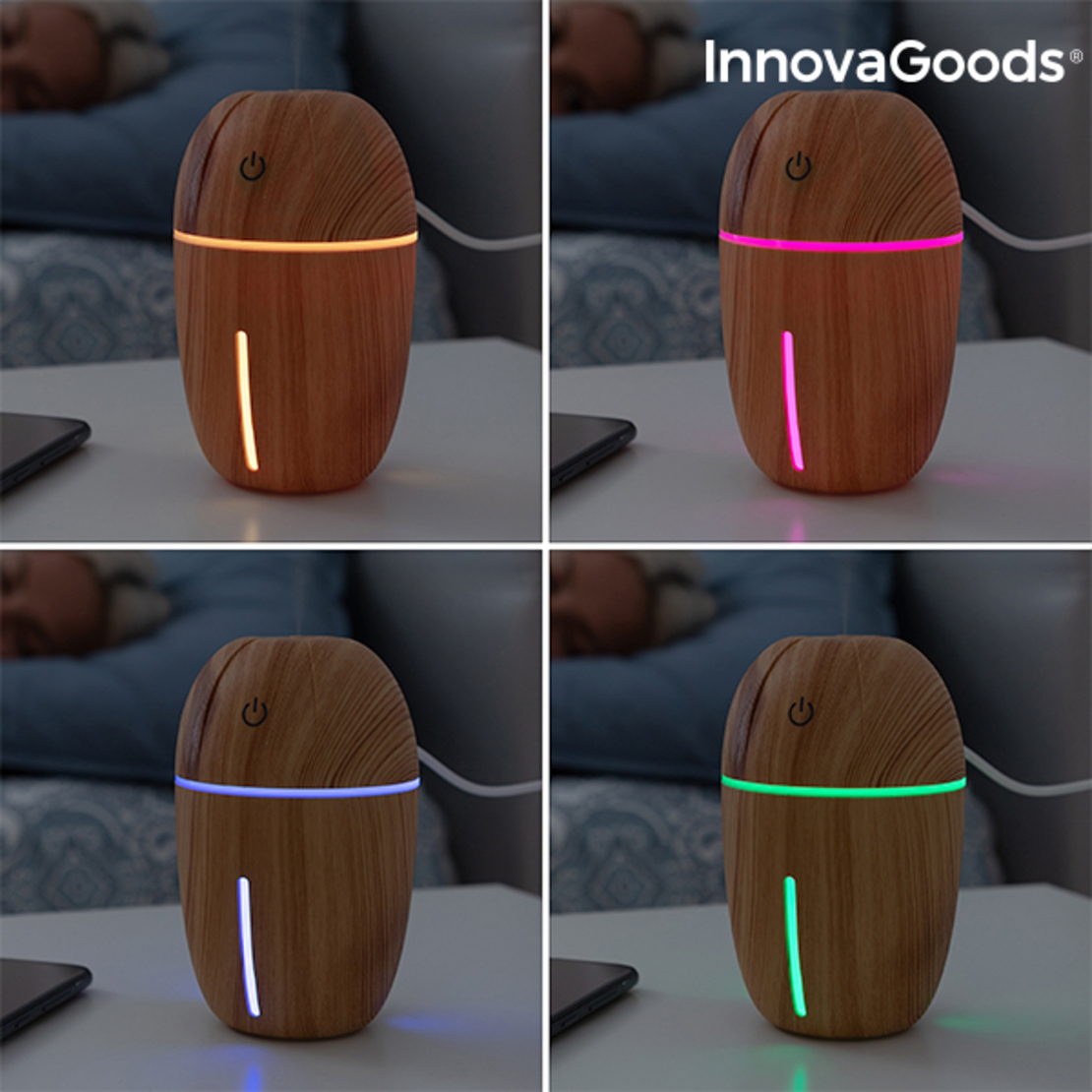 Мини Овлажнител Ароматизатор Honey Pine InnovaGoods