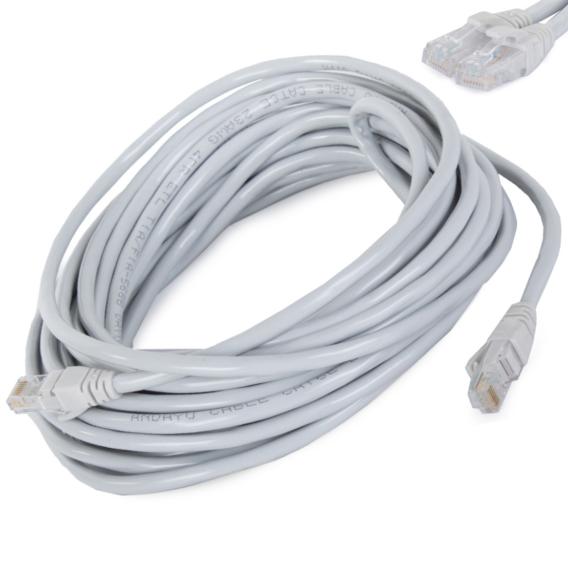 Lan cat6 rj45 усукана двойка Ethernet 10m мрежов кабел