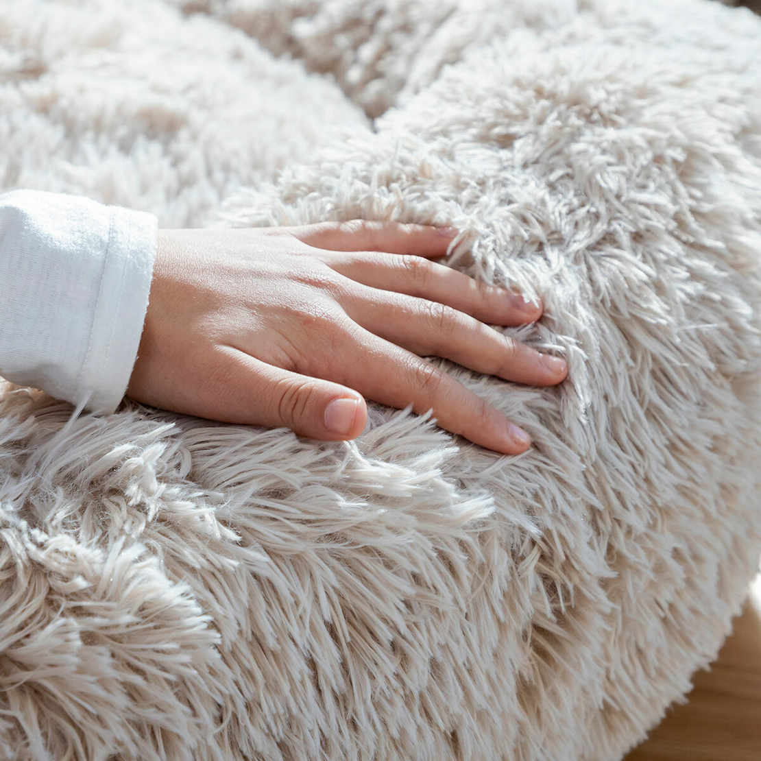 Антистресово легло за домашни любимци и хора Cloft InnovaGoods XXL Beige
